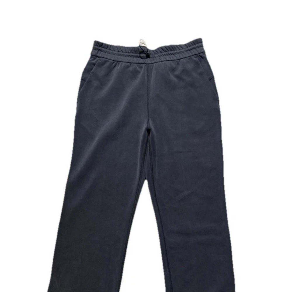 Lululemon Softstreme HR Straight Leg Cropped Pants Black Size 8  Lounge - Picture 3 of 7